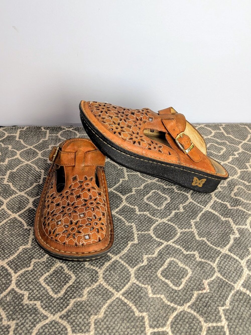 *ALEGRIA Women Shoes Mary Janes Sz 38 (8)